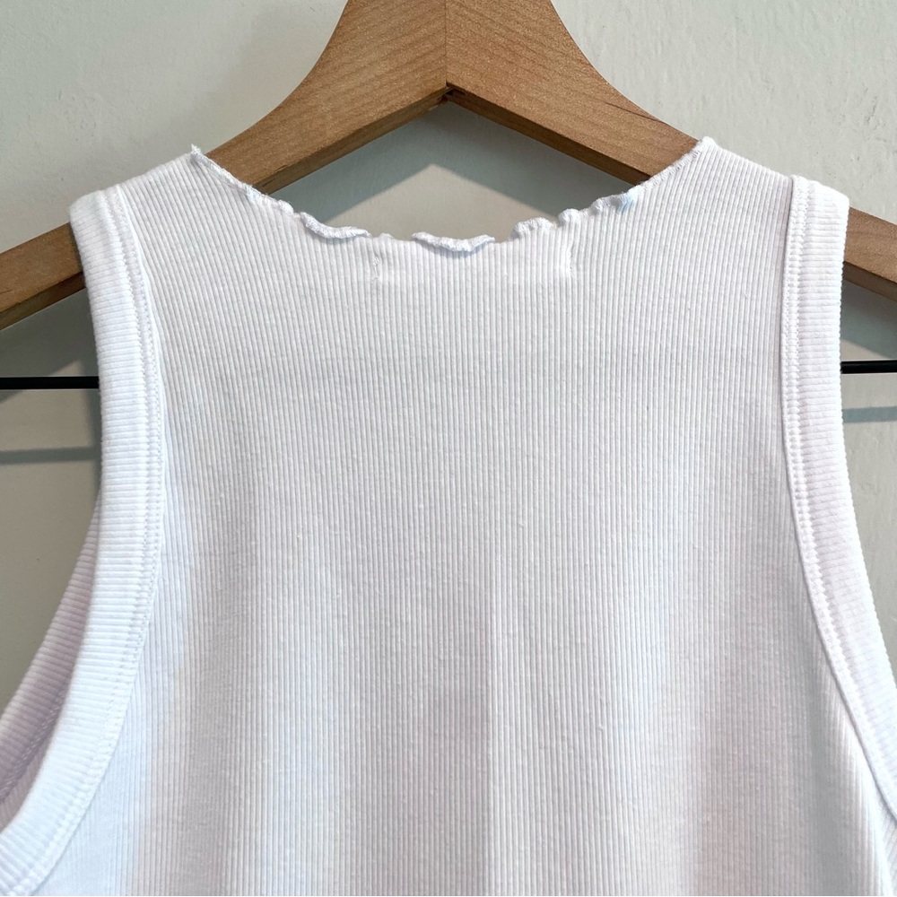 Project Social T Ruffle Neck Ribbed Tank Top - Picture 7 of 9